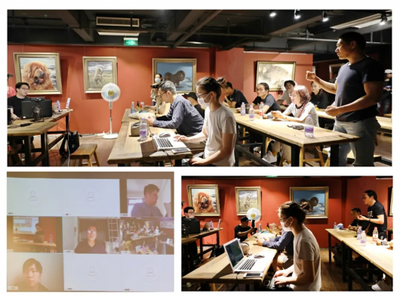 相約We·愛 空中課堂 第四屆兩岸青年短片大賽導師與學員隔屏不隔愛，開展影視專業技術培訓